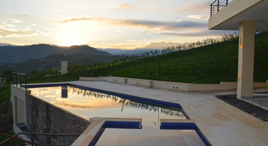 exterior y fachada casa campestre anapoima