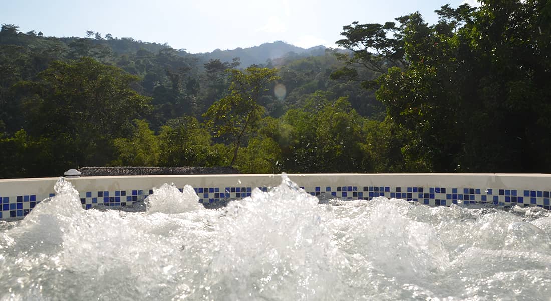 jacuzzi-casa campestre en La Vega