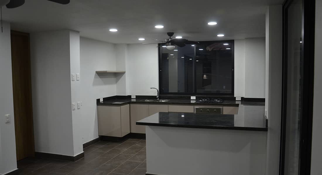 cocina casa campestre en La Vega