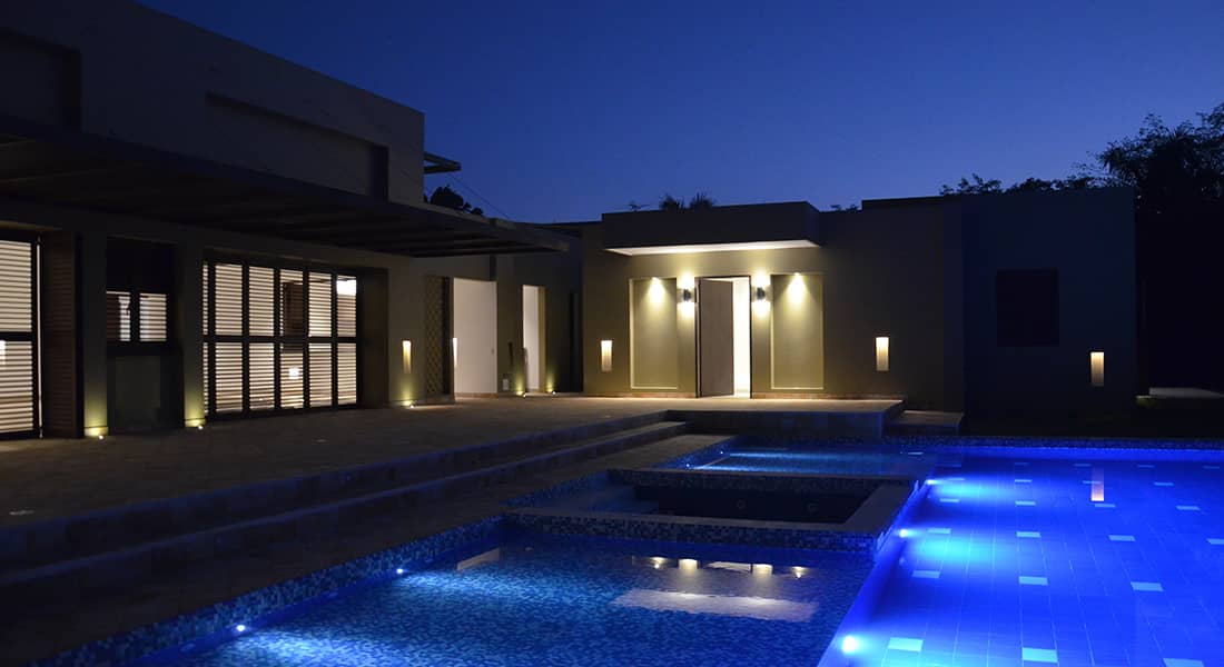 iluminacion casa campestre mesa de yeguas