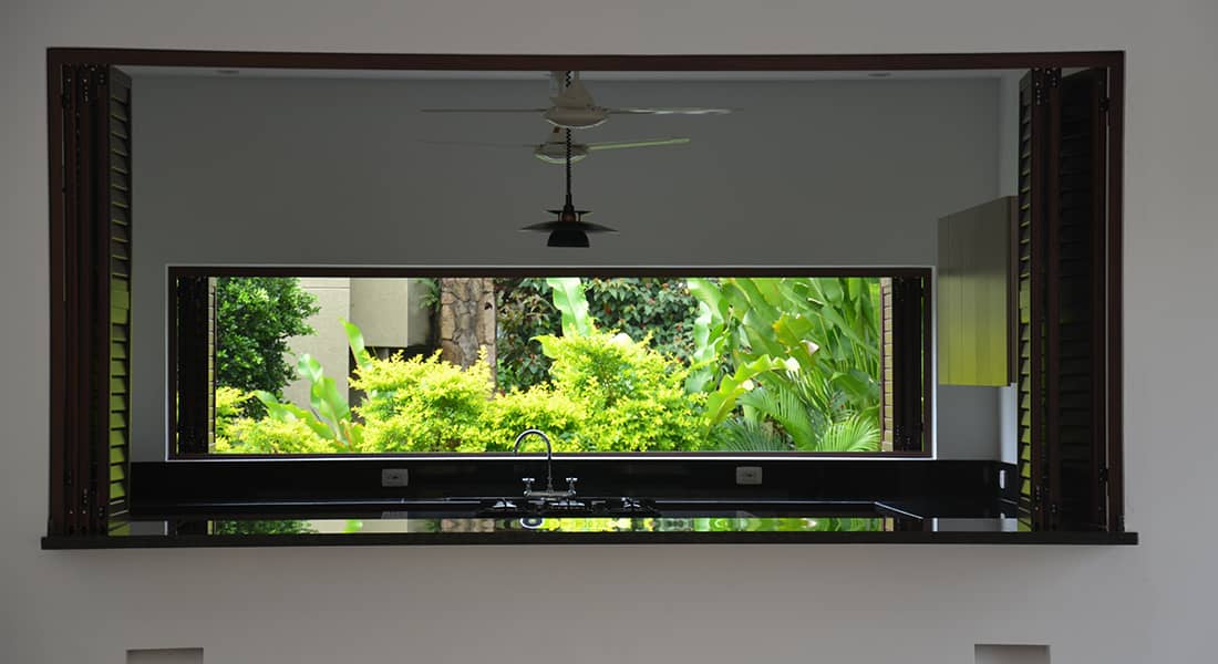 cocina casa campestre mesa de yeguas