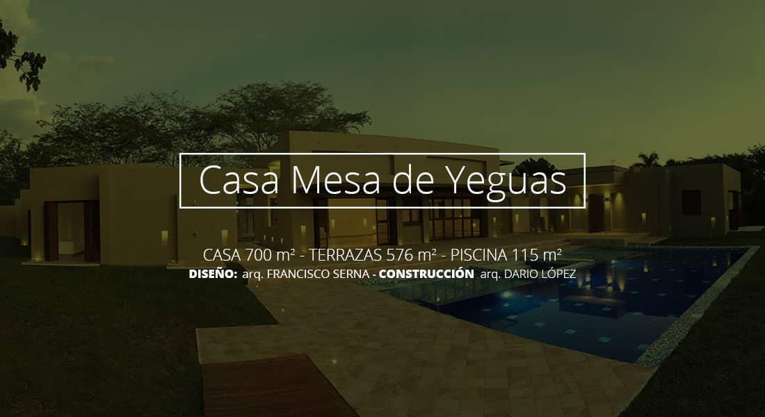 fachada casa campestre mesa de yeguas