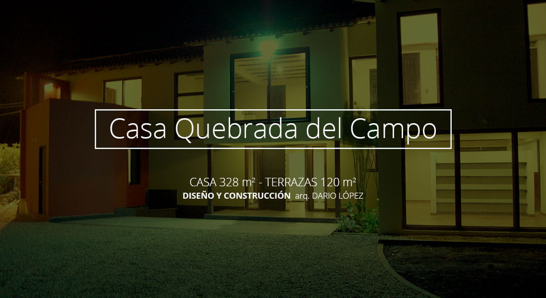 piscina Y fachada casa campestre quebrada