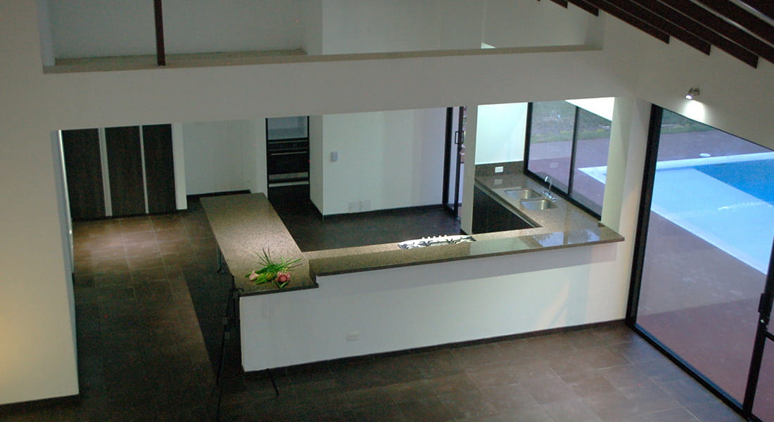 piscina y paisaje casa campestre riacurte