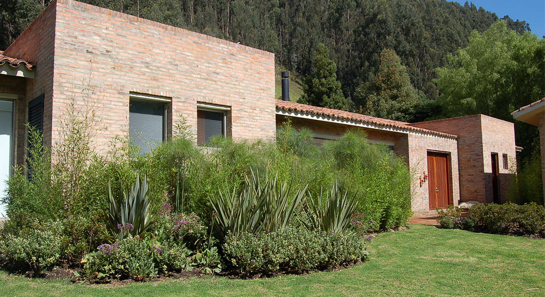 exterior casa campestre cajicá