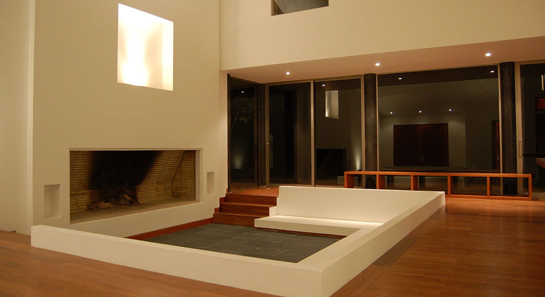 interior casa campestre cajicá